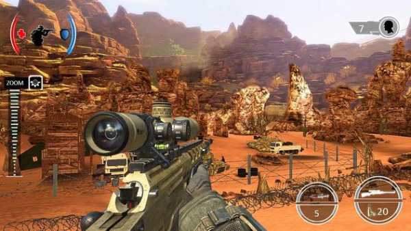 VR Mountain Sniper Shooting 3D screenshot 3