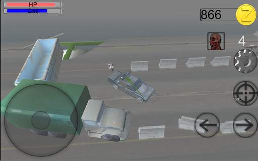 Rusty car agaist zombies 3D screenshot 5