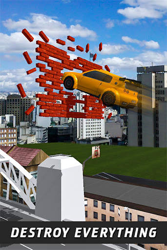 Car Stunts Slingshot Games screenshot 3