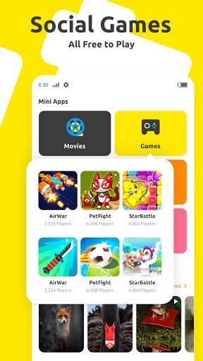 Mochat - Free Voice Chat Rooms, Feed Status, Games screenshot 8