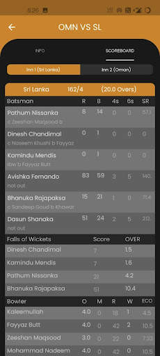 Lotus Cricket Live Line screenshot 5