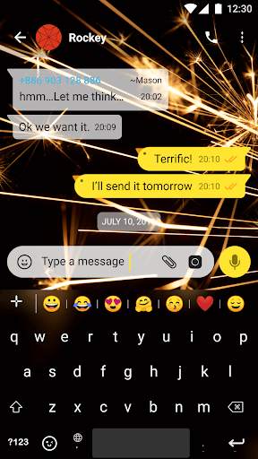2021 Fireworks Theme -> GB Yo Whats Plus HeyMods screenshot 3