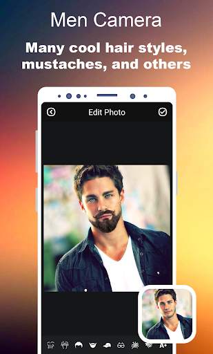 Men Hair Style - Man Hair Editing & Photo Editor screenshot 2