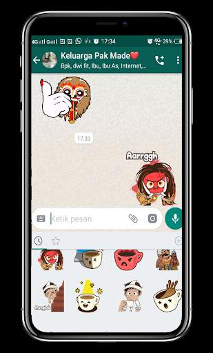 Stiker WA Bahasa Bali screenshot 3