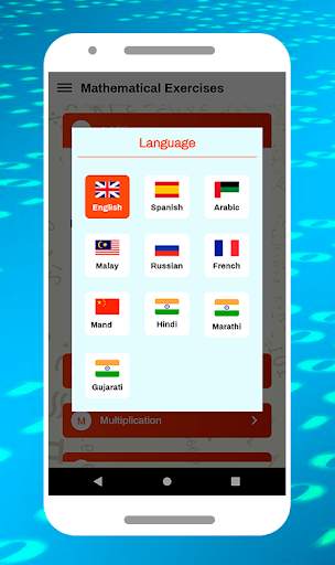 Mathematical Exercises - Quiz Game Free screenshot 2