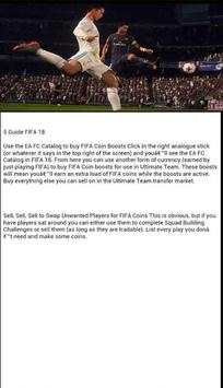 Guide For Fifa 18 screenshot 3