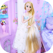 Twin Barbie Doll Bunk Bed Morning Routine Dress up icon