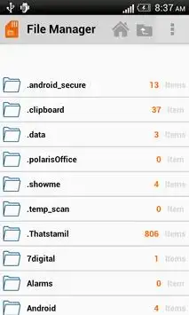 Myfiles-Filemanager screenshot 2