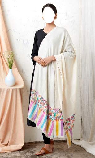 Women Shawl Photo Editor screenshot 19
