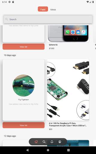 Shopping wishlist by Giftbuste screenshot 6