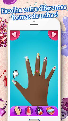 Salão de Unhas Decoradas Jogo screenshot 3