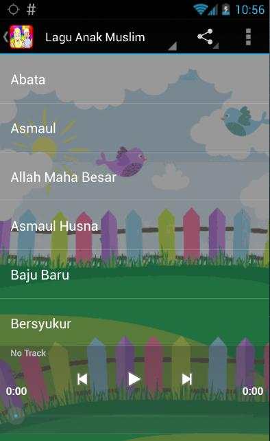Lagu & Doa Anak Muslim скриншот 3