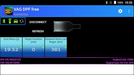VAG DPF lite screenshot 3