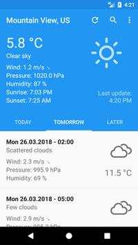 Weather - Forecast screenshot 1