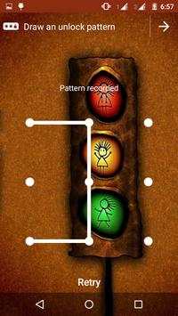 Traffic Signal App Lock Theme screenshot 8