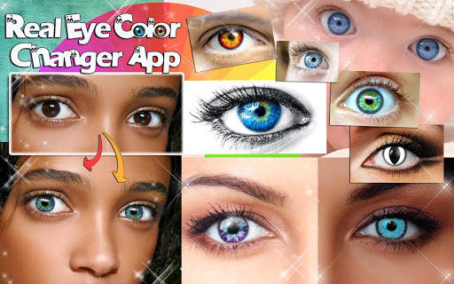 Baguhin ang Kulay ng Mata 👁 Larawan ng Software screenshot 9