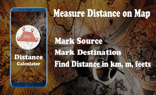 Distance Calculator - Maps Land Measure screenshot 1