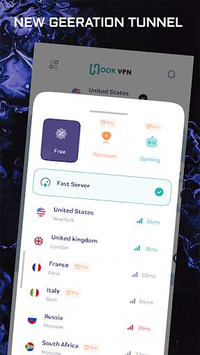 Hook VPN screenshot 2