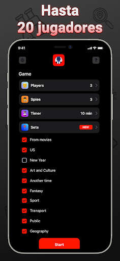 Espía - Juego de mesa screenshot 3