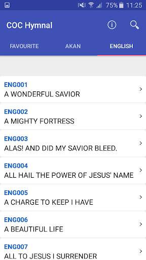 COC Hymnal (Old Version) screenshot 5