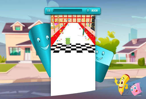 Pencil Rubber Game - Chaser and Free Runner screenshot 5