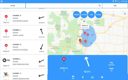 TV Towers - TV Antenna Finder & Free TV Shows screenshot 11