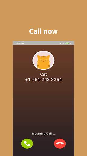 Vedio call and Chat from Cat Simulation screenshot 5