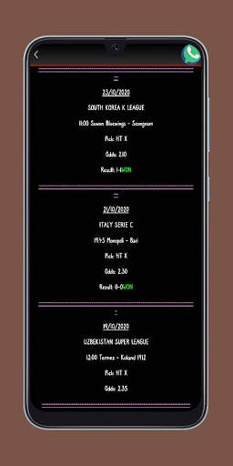 Real Football Tipster screenshot 1