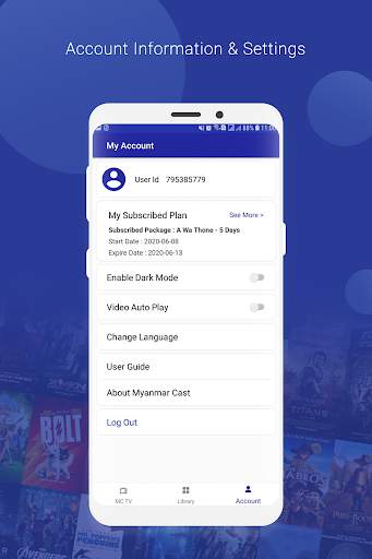 Myanmar Cast App 5 تصوير الشاشة