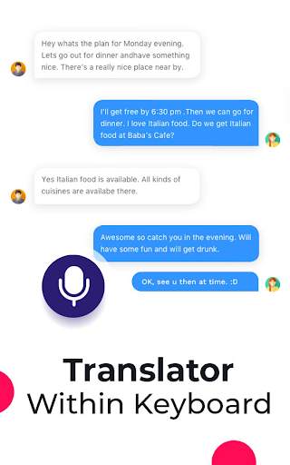 English Voice Typing Keyboard screenshot 2