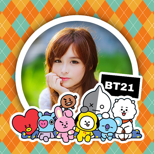 Cute BT21 Photo Frames HD icon