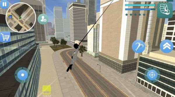 Jailbreak Stickman Rope Hero Crime screenshot 2