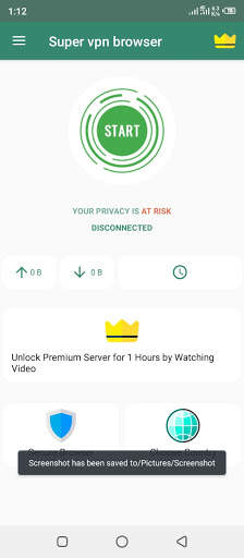 Super VPN Browser screenshot 2