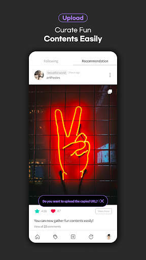 HABL, Social Curation Platform screenshot 4