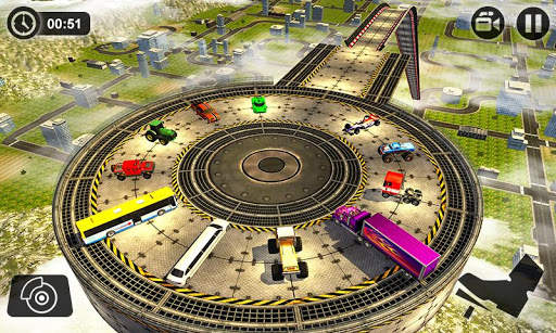 Mega Ramp Transform Racing: Impossible Stunts 3D screenshot 5