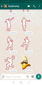 FortStickers WA Stickerspack screenshot 5