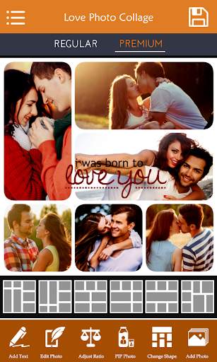 Love Photo Collage Maker and Editor screenshot 1