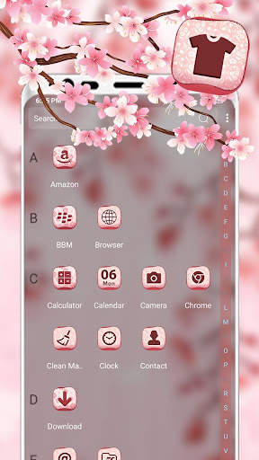 Cherry Blossom Launcher Themes screenshot 4