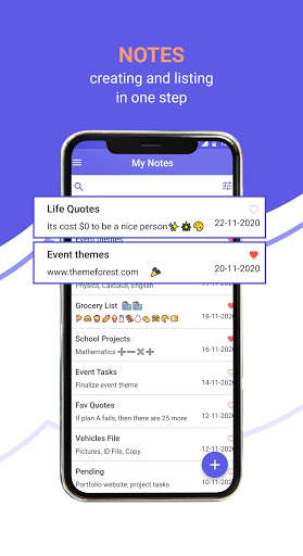 Notepad with Lock screenshot 2