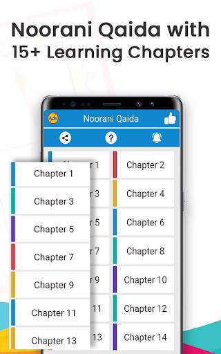 Noorani Qaida Arabic Alphabets screenshot 2
