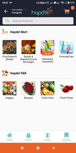 Hapdel - Online Grocery & Services Shopping App screenshot 2