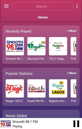 A2Z Nigeria FM Radio screenshot 1