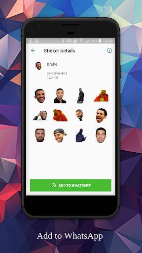 Celebrity Sticker Pack screenshot 3