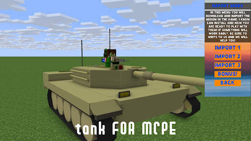 Tank Mod for Minecraft PE screenshot 3