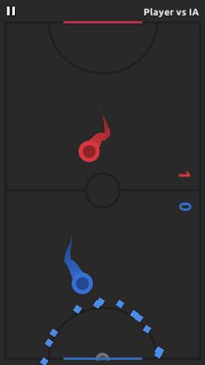 Air Hockey: Flat Edition screenshot 1