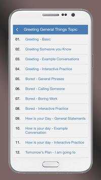 English Speaking Regular screenshot 3