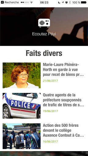 Radio Péyi Guyane screenshot 4