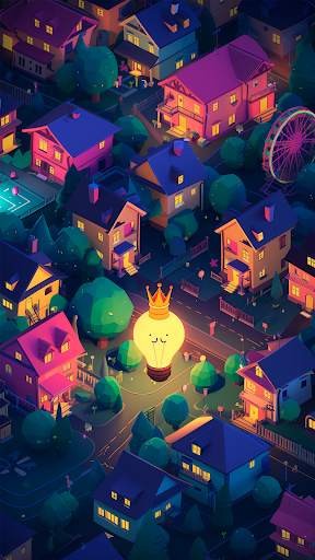 Idle Light City: Clicker Games screenshot 2