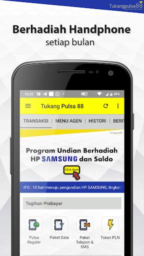 APLIKASI PULSA: Tukang Pulsa 88 screenshot 1