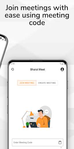 Bharat Meet - Video & Web Conferencing App screenshot 2